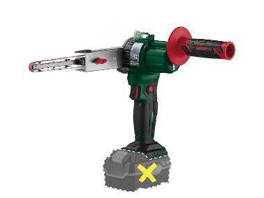 Ponceuse à bande sans fil, 20 V PARKSIDE® PBFA20