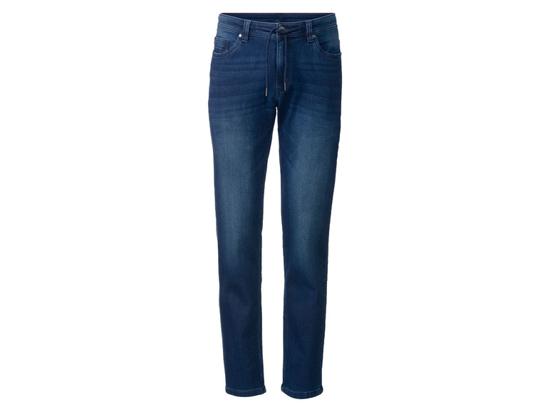 Ga naar volledige schermweergave: LIVERGY® Slim fit sweatdenim jeans - afbeelding 5