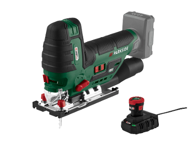 Set PARKSIDE® 12 V : Scie sauteuse PSTKA12 ou Scie circulaire PHKSA12 avec Batterie 2 Ah PAPK12 et Chargeur PLGK12