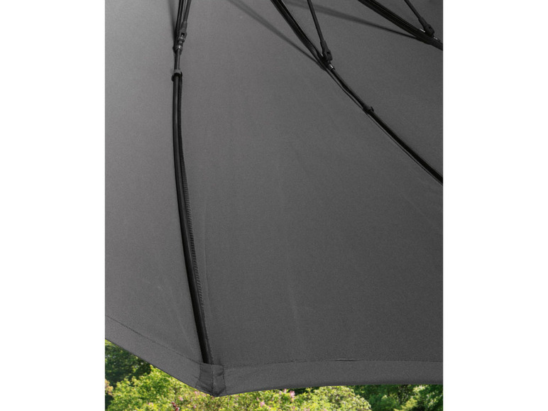 Ga naar volledige schermweergave: LIVARNO HOME Zwevende parasol Ø 300 cm, handzwengel - afbeelding 7