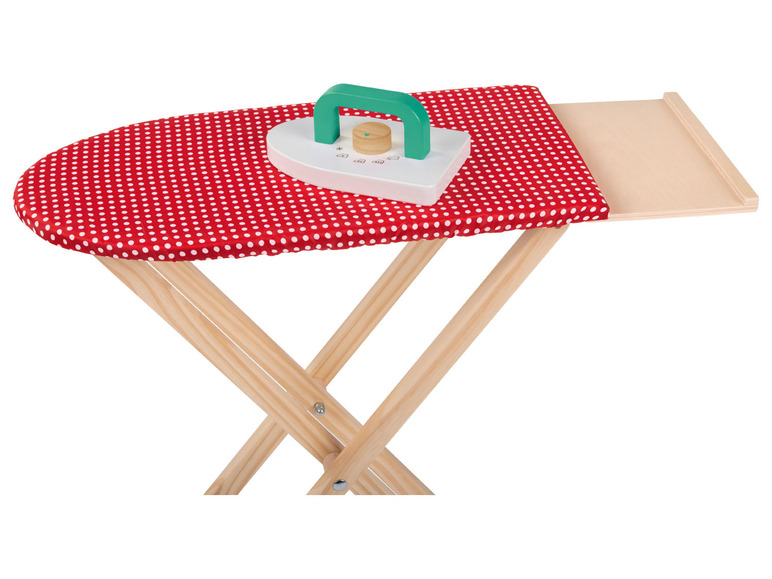 Aller en mode plein écran Playtive Set de ménage, planche à repasser ou étendoir à linge en bois - Photo 6