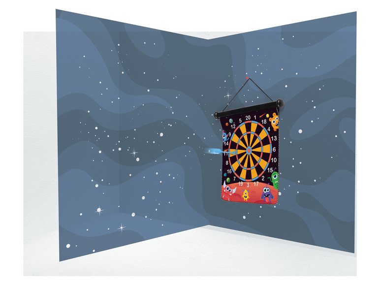 Ga naar volledige schermweergave: Playtive Magnetisch dartboard - afbeelding 4