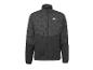 Veste de sport bicolore avec fermeture éclair et col montant.
