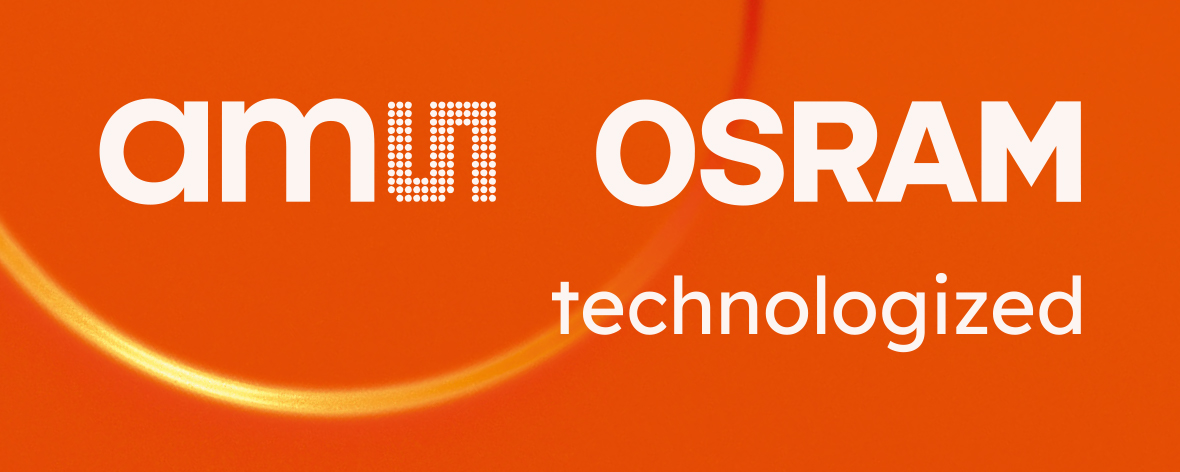 OSRAM logo with amu technology.