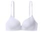 Soutien-gorge blanc simple à fines bretelles