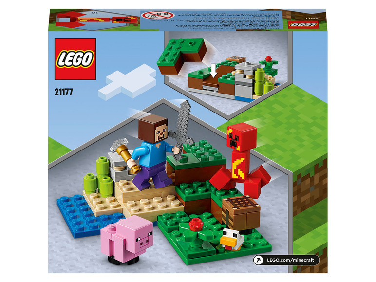 Ga naar volledige schermweergave: Lego Minecraft »De hinderlaag van de Creeper« (21177) - afbeelding 6