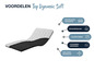 Top Dynamic Soft matras met hoogteverstelling, voor optimale drukverdeling en lichaamsaanpassing.