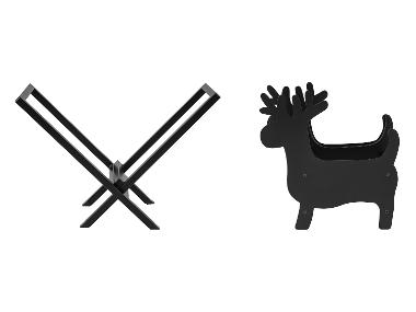 Étagère à bois pour cheminée LIVARNO home