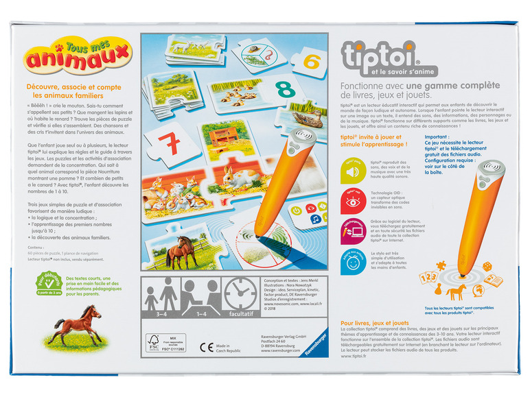 Ravensburger Tiptoi jeux (FR) Lidl.be