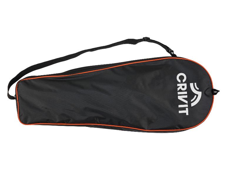 Sac de sport Crivit noir et orange.