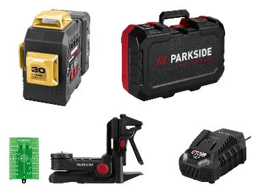 PARKSIDE PERFORMANCE® Accukruislijnlaser, 20V Limited Edition »PKLLP 3360 A1«