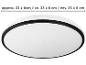 Ronde LED plafondlamp, 33 x 6 cm
