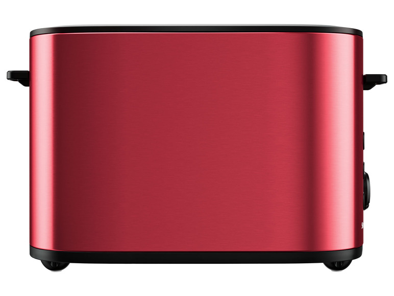 Un grille-pain rouge Smeg.