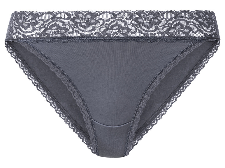 Ga naar volledige schermweergave: esmara® Set van 5 minislips met kant - afbeelding 14