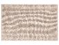 Tapis de bain beige à texture bulle