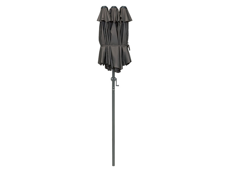 Ga naar volledige schermweergave: LIVARNO HOME Dubbele parasol met ventilatie, 300 x 150 cm - afbeelding 3