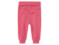 Pantalon de jogging rose pour bébé.