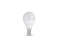 Een witte LED-lamp met een E14 fitting.