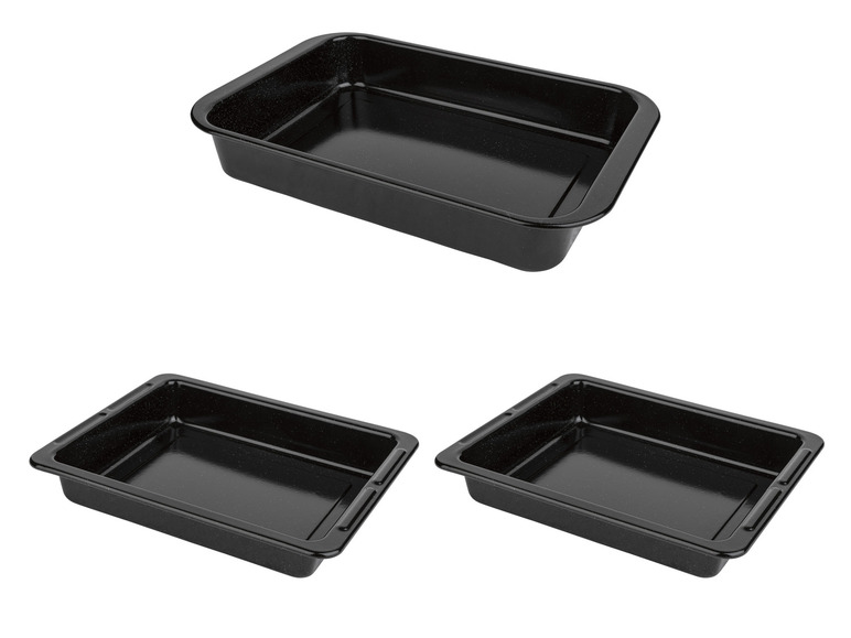 Ga naar volledige schermweergave: ERNESTO® Ovenschotel of bakvormen, emaille, krasvast - afbeelding 1