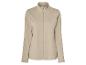 Beige ritsjack.