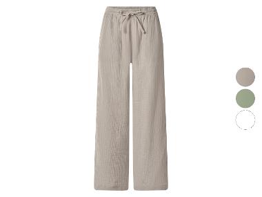 esmara® Pantalon en mousseline pour femmes