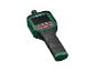 Groen-zwarte inspectiecamera met scherm en rode knoppen.