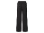 Pantalon large noir avec taille élastique