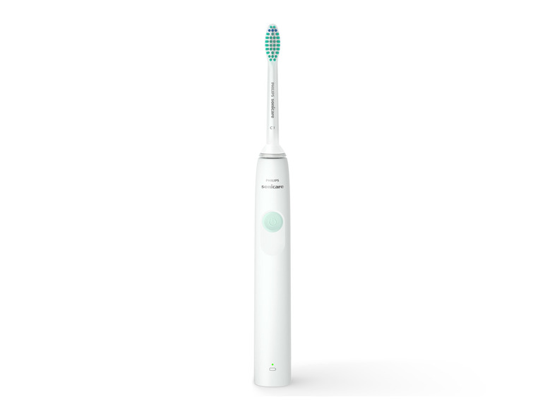 Een Philips Sonicare elektrische tandenborstel.