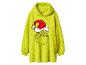 Limoengroene Grinch oversized hoodie met kerstmuts