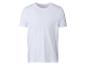 Wit T-shirt met korte mouwen.