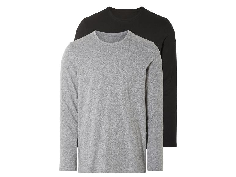 T-shirt Livergy Homme – Bleu, Coton, Manches Courtes, Col Crew, Taille M (état Bon état)