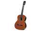 Een akoestische gitaar met zes snaren.