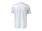 Wit heren T-shirt met korte mouwen, achteraanzicht