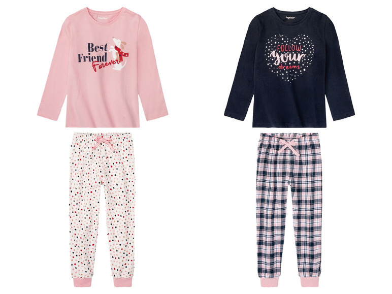 Aller en mode plein écran lupilu® Pyjama doux en pur coton - Photo 1