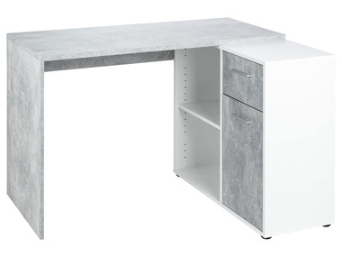 LIVARNO home Bureau avec caisson modulable, certifié PEFC
