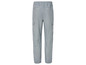 Grijze cargo broek met elastiek in de taille.