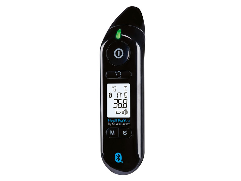 Ga naar volledige schermweergave: SILVERCREST® PERSONAL CARE Multifunctionele thermometer, met Bluetooth®, met app - afbeelding 3