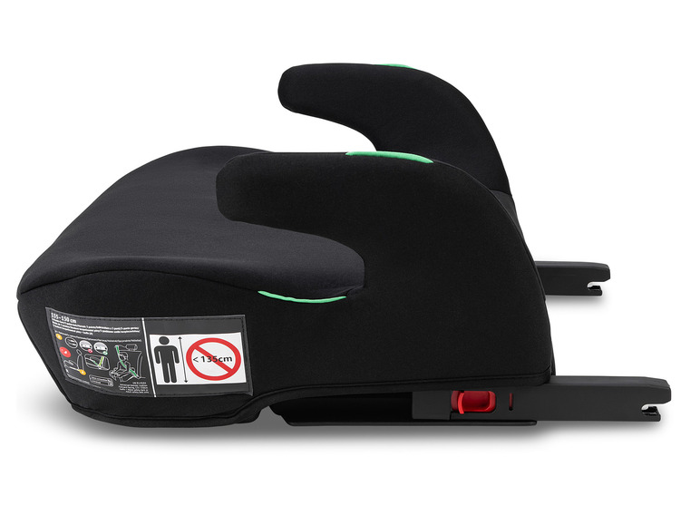 Baby Garden Premium ISOFIX Zitverhoger Auto - I-Size EU Gecertificeerd - Zwart - Met Bekerhouder & Gordelgeleider