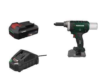 PARKSIDE® Riveteuse sans fil pour rivets aveugles 20 V PABNSG 20 avec batterie et chargeur
