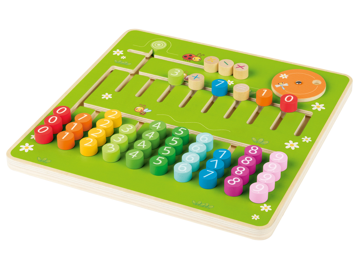 Boulier en bois jouet mathématique jouet en bois numéros jeu
