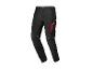 Pantalon de travail noir avec détails rouges et poches cargo