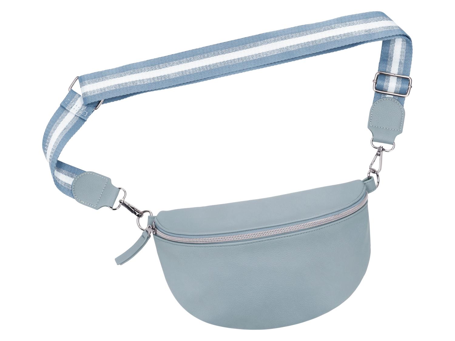 Sac banane bleu brillant sirène