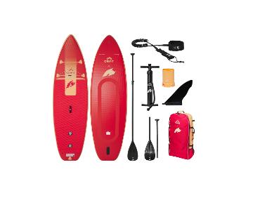 CRIVIT X F2 Stand Up Paddle Allround, double chambre, débutant, 130 kg
