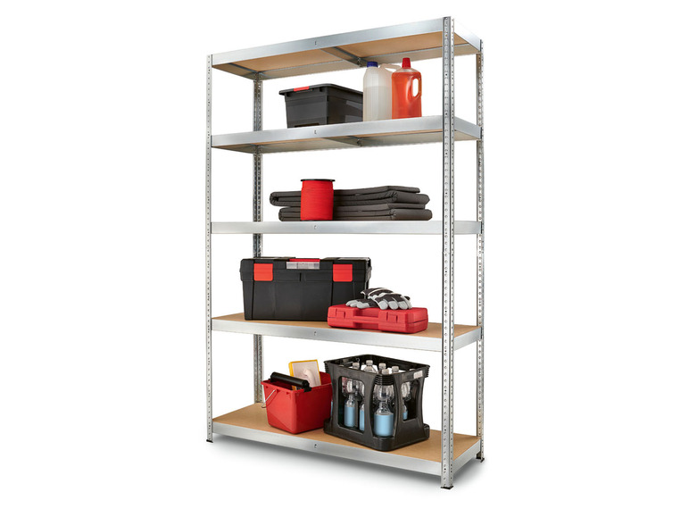 Ga naar volledige schermweergave: PARKSIDE® Stalen opbergrek, 40 x 120 x 180 cm - afbeelding 1