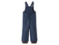 Blauwe sneeuwbroek voor kinderen.