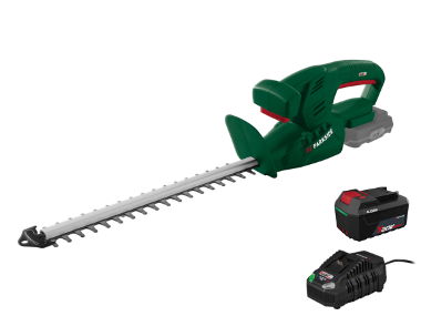 Taille-haie sans fil 20 V PARKSIDE® PAHS35 avec batterie 4 Ah PAP204 et chargeur rapide 4,5 A PLG20