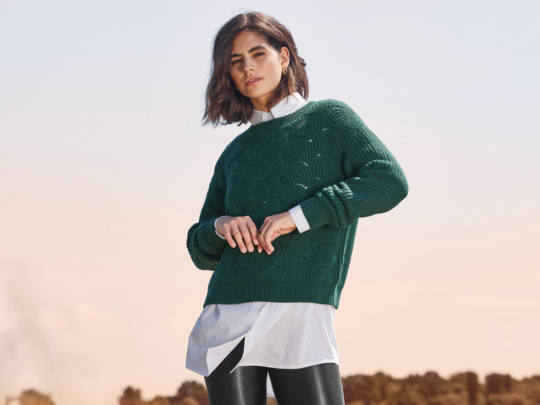 Aller en mode plein écran esmara® Pull en grosse maille - Photo 8
