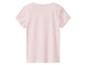 Lichtroze kinder T-shirt, achterkant