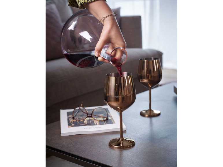 Aller en mode plein écran ECHTWERK Set de verres à vin en acier inoxydable, set de 2 - Photo 32