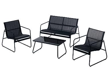 LIVARNO® Set lounge, 4 pièces